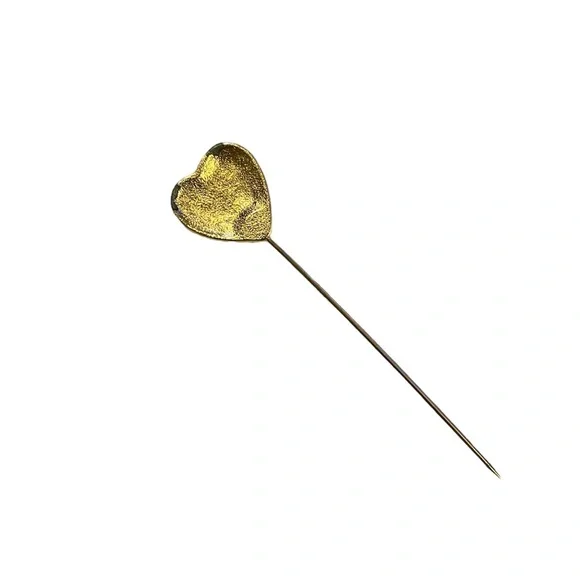 Vintage heart stick pin! - Picture 2 of 3